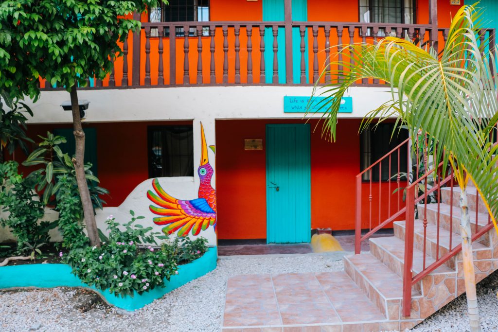 Courtyard and Mural