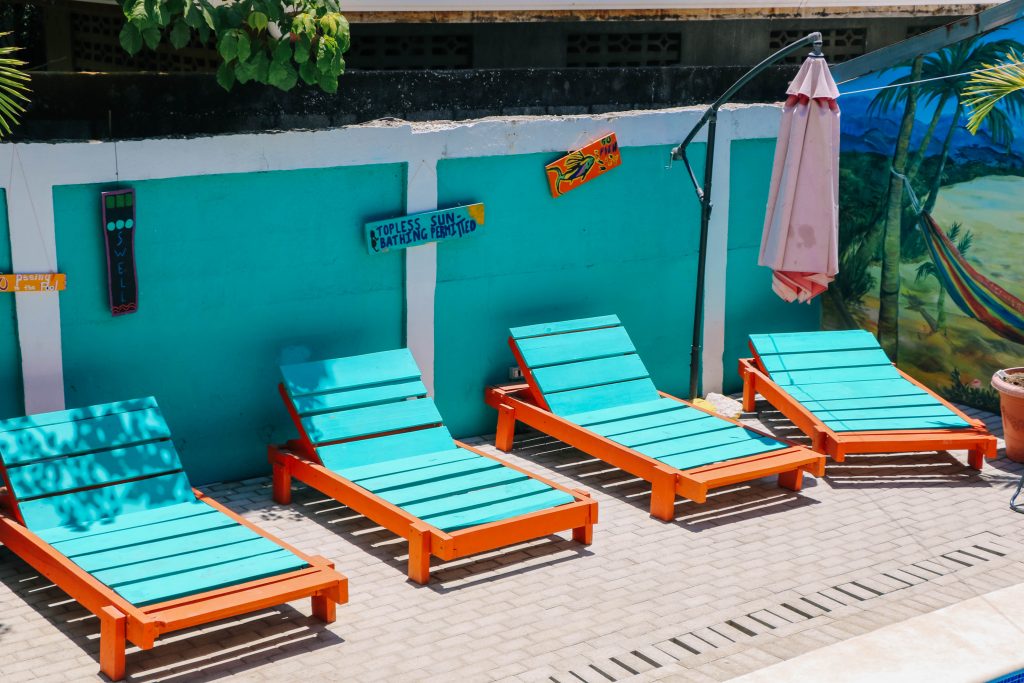 Pool Chairs by the Pool